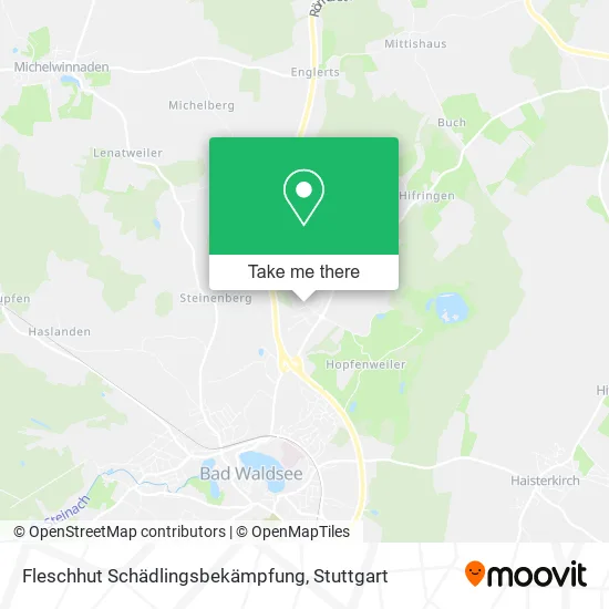 Карта Fleschhut Schädlingsbekämpfung
