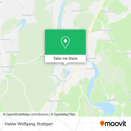 Карта Halder Wolfgang