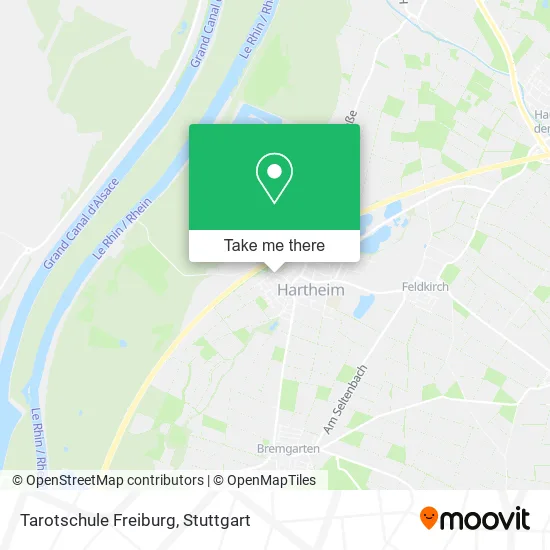 Карта Tarotschule Freiburg