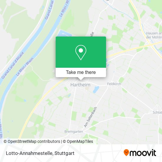 Lotto-Annahmestelle map