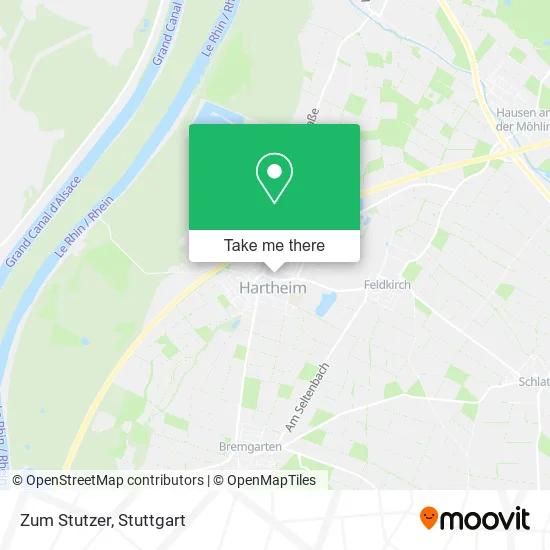 Карта Zum Stutzer