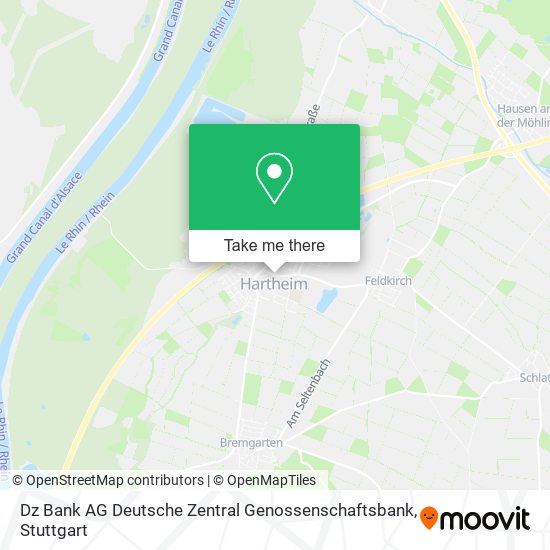 Dz Bank AG Deutsche Zentral Genossenschaftsbank map