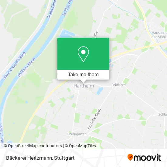 Карта Bäckerei Heitzmann