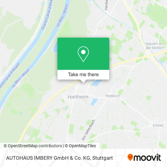 Карта AUTOHAUS IMBERY GmbH & Co. KG