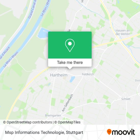 Msp Informations Technologie map