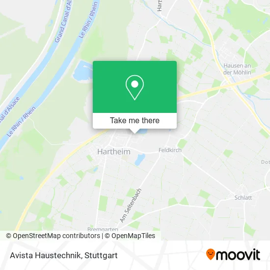 Карта Avista Haustechnik