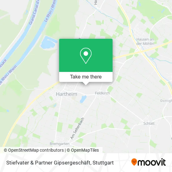 Карта Stiefvater & Partner Gipsergeschäft