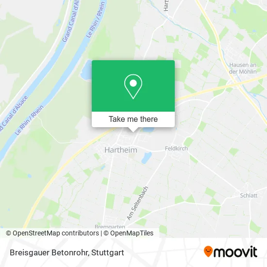 Карта Breisgauer Betonrohr