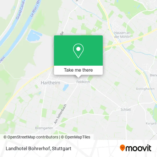 Карта Landhotel Bohrerhof