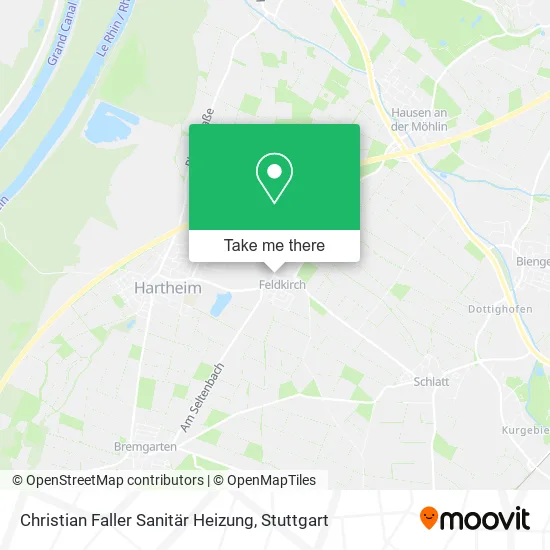 Карта Christian Faller Sanitär Heizung