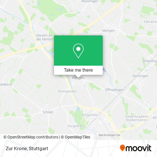 Карта Zur Krone
