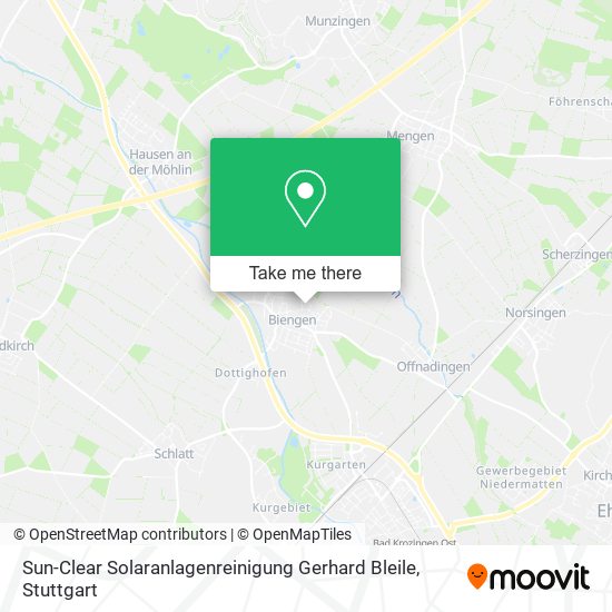 Sun-Clear Solaranlagenreinigung Gerhard Bleile map