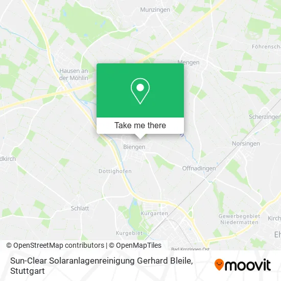 Карта Sun-Clear Solaranlagenreinigung Gerhard Bleile