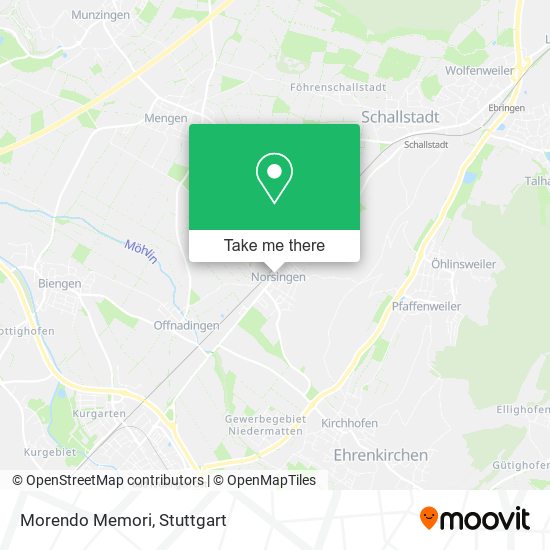 Morendo Memori map