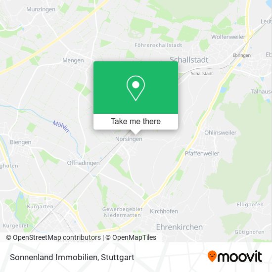 Sonnenland Immobilien map