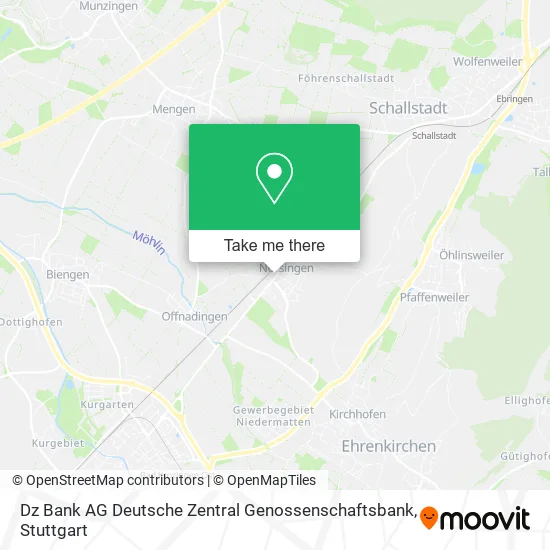 Карта Dz Bank AG Deutsche Zentral Genossenschaftsbank