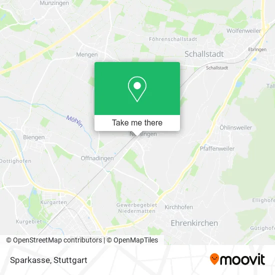 Sparkasse map