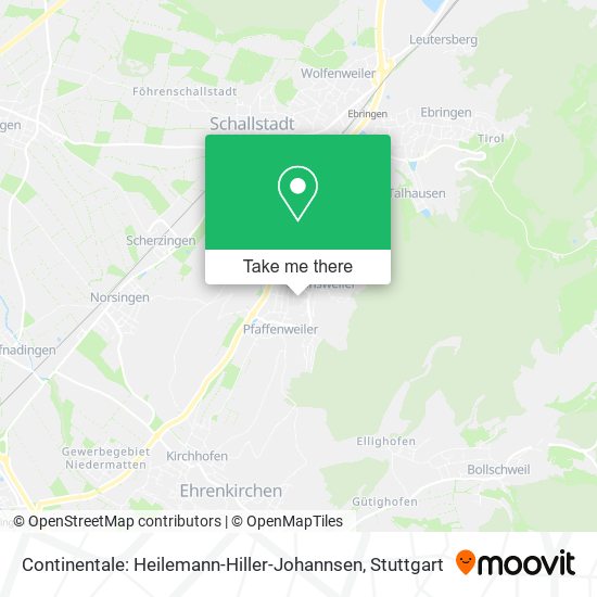 Continentale: Heilemann-Hiller-Johannsen map