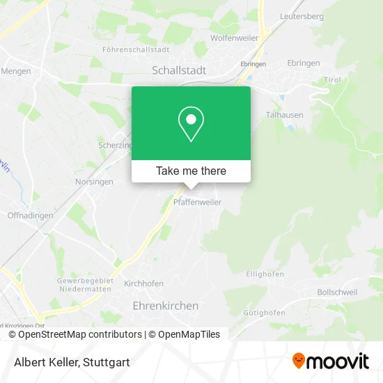 Карта Albert Keller