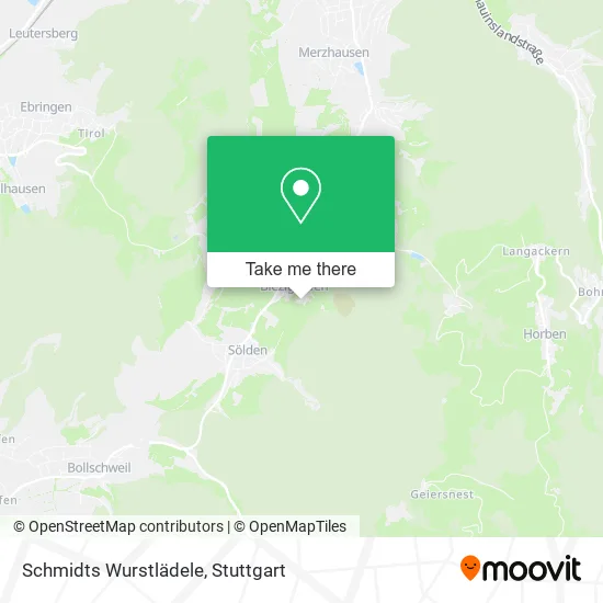 Schmidts Wurstlädele map