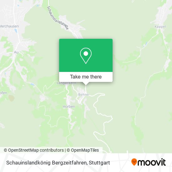 Schauinslandkönig Bergzeitfahren map