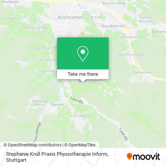 Stephanie Krull Praxis Physiotherapie Inform map