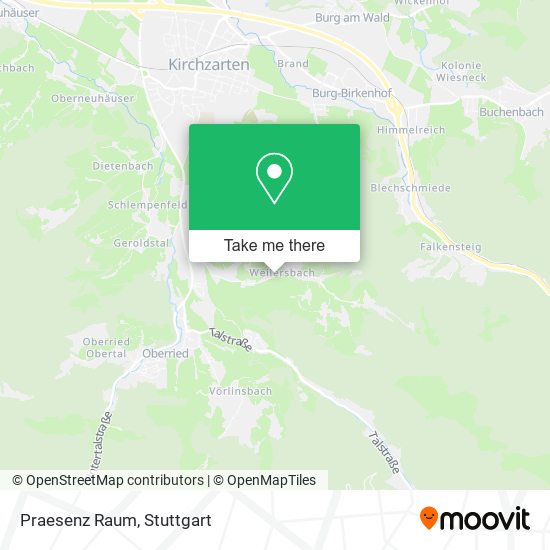 Карта Praesenz Raum