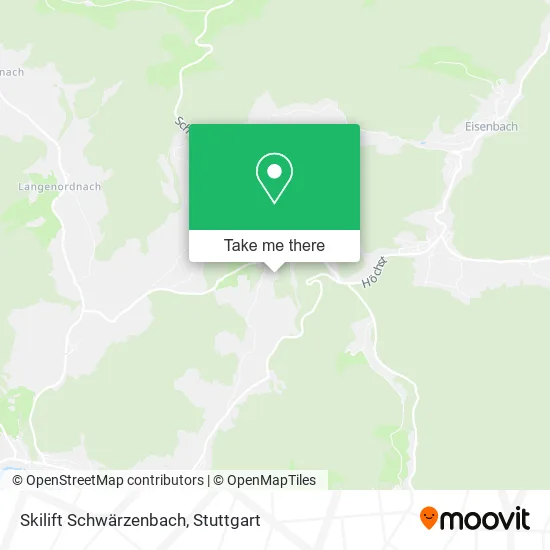 Карта Skilift Schwärzenbach