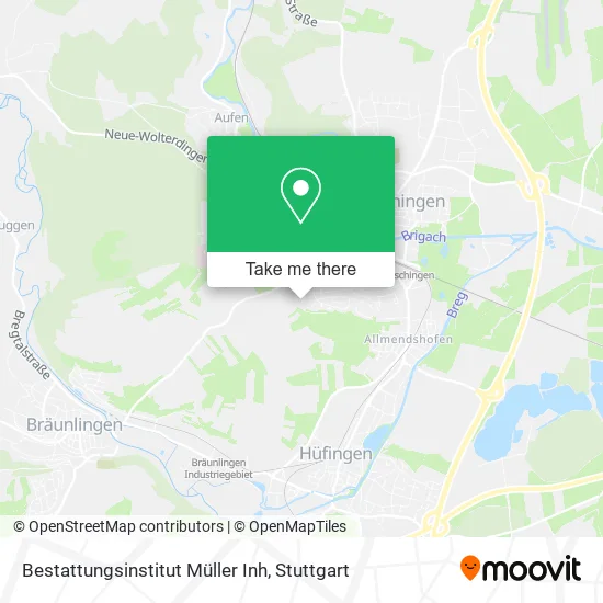 Карта Bestattungsinstitut Müller Inh