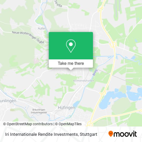 Карта Iri Internationale Rendite Investments