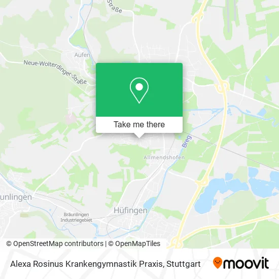 Карта Alexa Rosinus Krankengymnastik Praxis