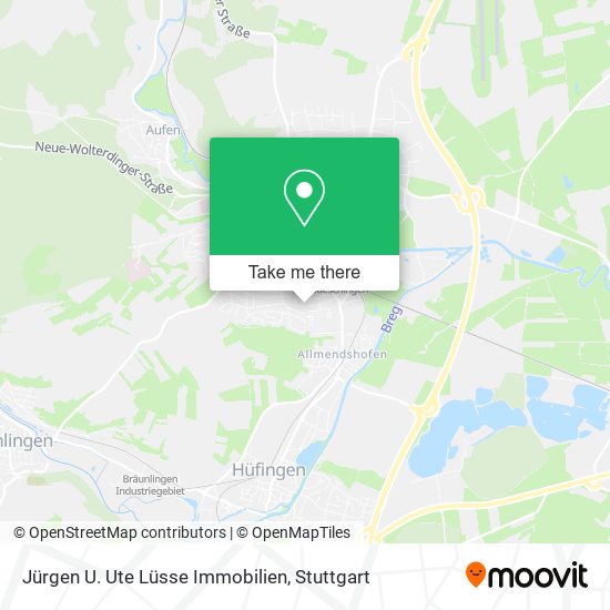 Jürgen U. Ute Lüsse Immobilien map