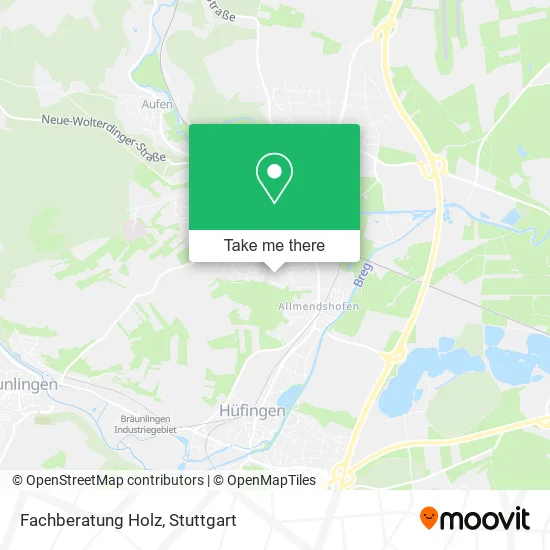 Карта Fachberatung Holz