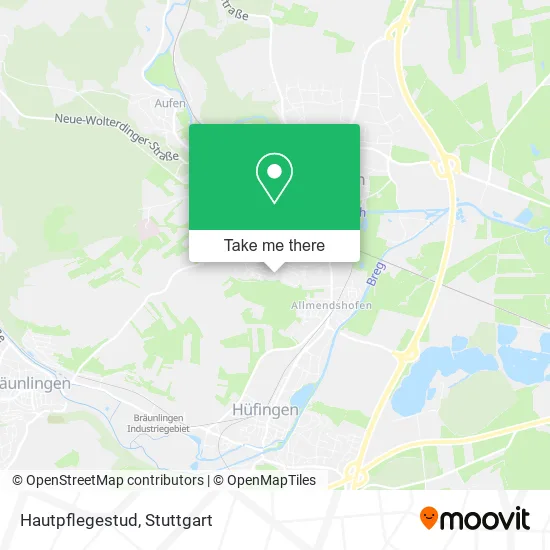 Карта Hautpflegestud