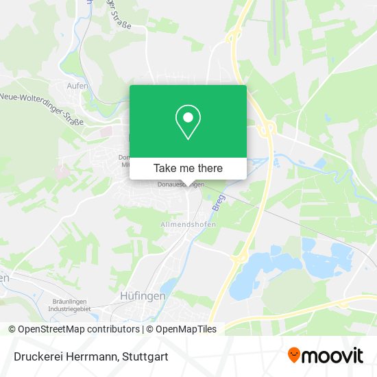 Карта Druckerei Herrmann