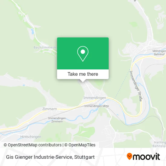 Карта Gis Gienger Industrie-Service