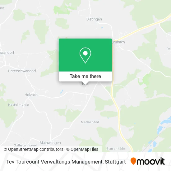 Карта Tcv Tourcount Verwaltungs Management