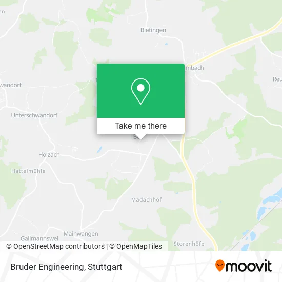 Bruder Engineering map