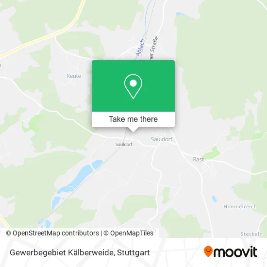 Карта Gewerbegebiet Kälberweide