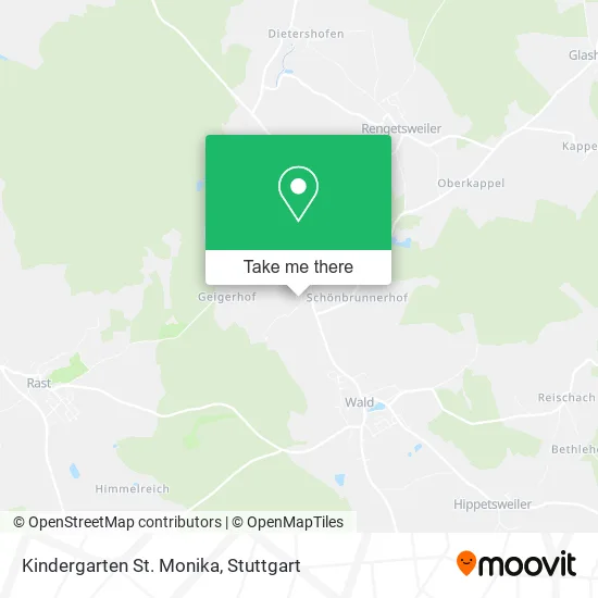 Карта Kindergarten St. Monika