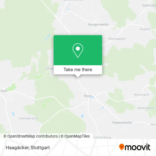 Карта Haagäcker