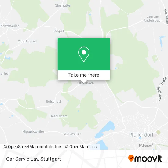 Карта Car Servic Lav