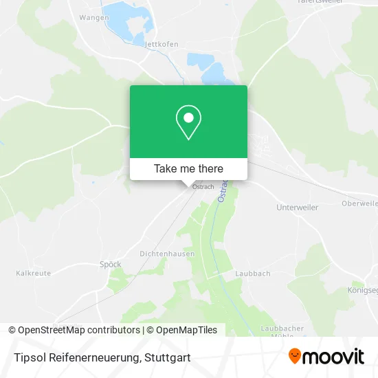 Tipsol Reifenerneuerung map