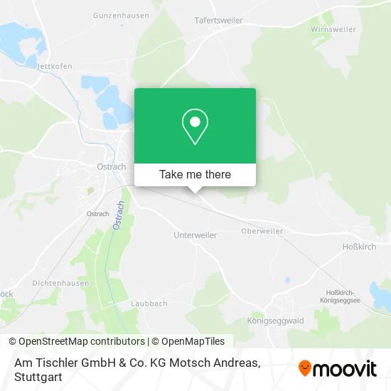 Карта Am Tischler GmbH & Co. KG Motsch Andreas