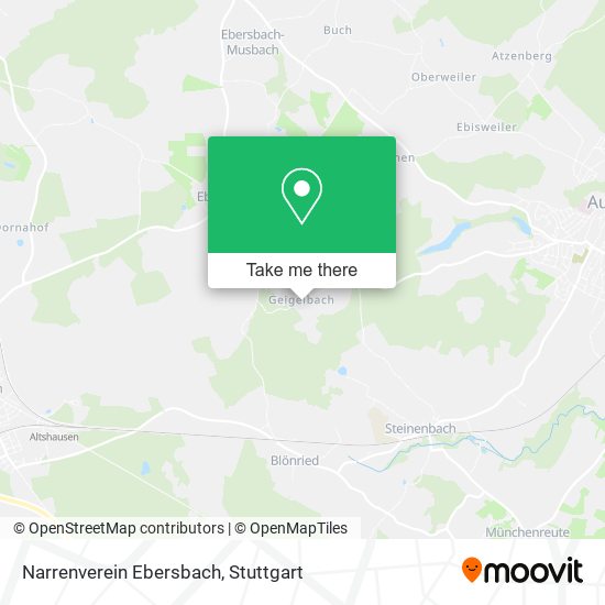 Narrenverein Ebersbach map
