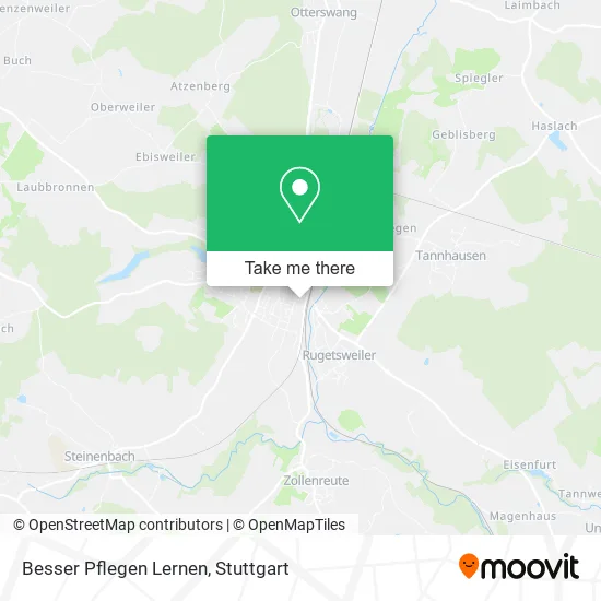 Карта Besser Pflegen Lernen