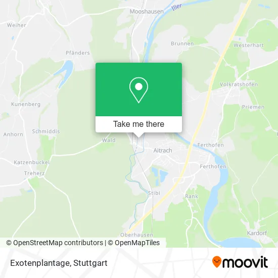 Карта Exotenplantage