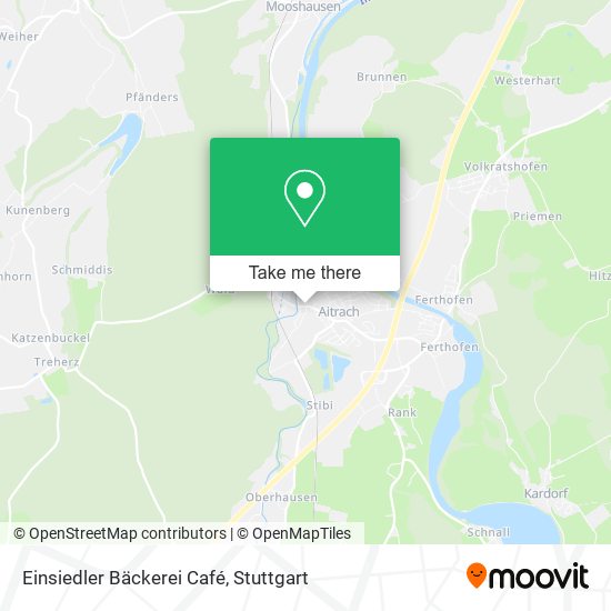 Einsiedler Bäckerei Café map