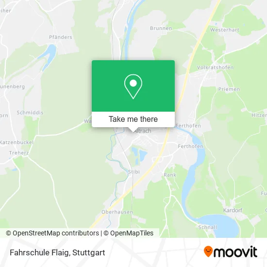 Карта Fahrschule Flaig