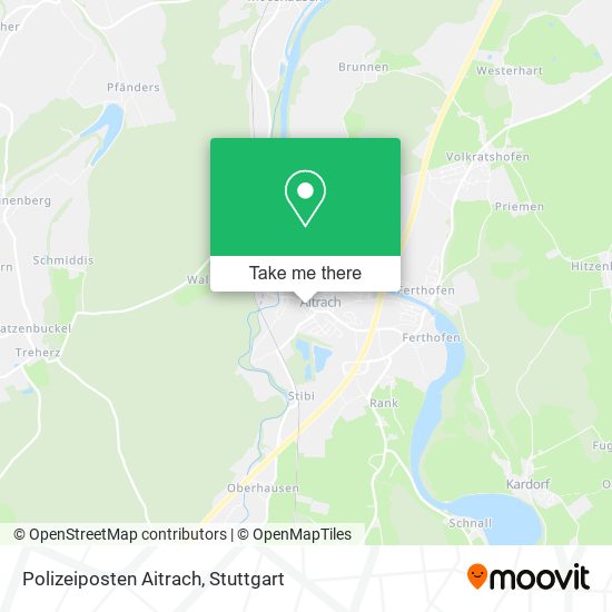 Polizeiposten Aitrach map